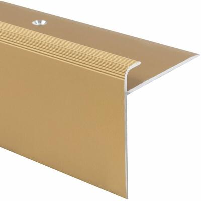 Stufenkantenprofil Safety Form: f Elegant Gold m 100 cm Image