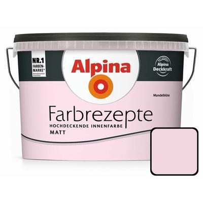 Farbrezepte Dezentes Rosé 2,5 l Mandelblüte Innenfarbe matt - Alpina