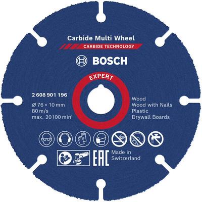 Accessories expert Carbide Multi Wheel 2608901196 Trennscheibe gerade 76 mm 1 St. - Bosch