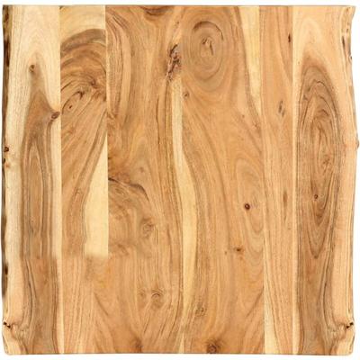 Tischplatte Massivholz Akazie 58x(50-60)x2,5 cm Vidaxl Image