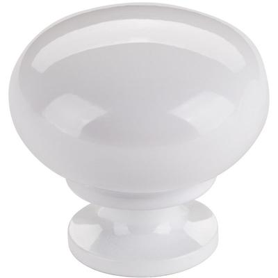 Möbelknopf oscar ø 32,5 mm weiß glänzend Image