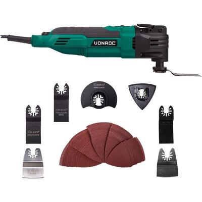 Oszillierendes Multitool 300W - Schnellwechselsystem, variable Geschwindigkeit - Komplettset inkl. Image