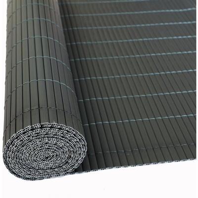 Sichtschutzmatte Sichtschutzzaun Sichtschutz Windschutz PVC Zaun Balkon Garten Grau / 0,90 x 4 m Image