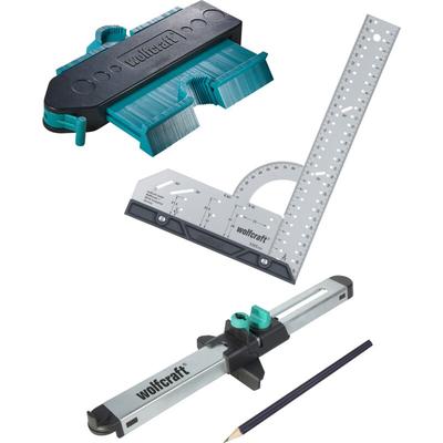 I Geling-Set "Laminat- und Designboden einpassen" i 6976000 i Komplettset aus Universalwinkel,
