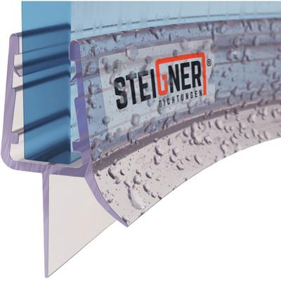 Steigner - Duschdichtung UK13 vorgebogene Ersatzdichtung für Runddusche Wasserabweiser, l, 100 cm, Image