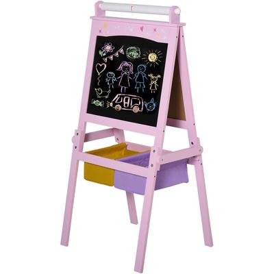 Kids Wooden Art Easel with Paper...