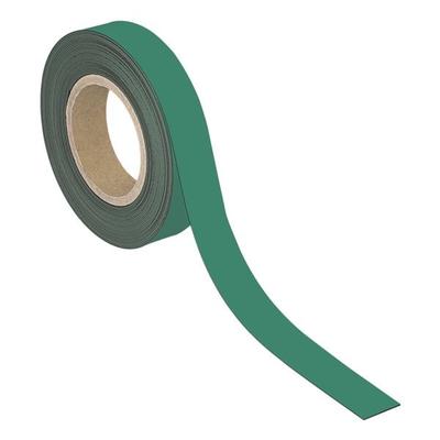 MAUL Kennzeichnungsband magnetisch, 10 m x 30 mm, 2er-Pack grün, 3 cm