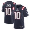 Men's Nike Mac Jones Navy New England Patriots Player Game Jersey