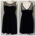 Torrid Dresses | Euc Mesh Polka Dot Black Knit Goth Plus Size Tank Skater Dress | Color: Black | Size: 22