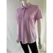 Adidas Tops | Adidas Women's Polo Shirt Golf Cotton Hand Short Sleeve Polo Purple Lilac Size M | Color: Purple | Size: M