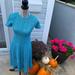 Michael Kors Dresses | Michael Kors Collection Crochet Dress | Color: Blue/Gray | Size: Xs