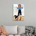 Red Barrel Studio® Norman Rockwell Boy & Dog Canvas Wall Art Canvas | 30 H x 20 W x 1.25 D in | Wayfair C8E59BEB43834D82AD0CA6C802A9344C