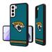 Jacksonville Jaguars Personalized Stripe Design Galaxy Bump Case