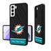 Miami Dolphins Personalized EndZone Plus Design Galaxy Bump Case