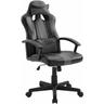 Fauteuil de bureau gamer noir et gris crash