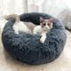 Merkmak - 80Cm Couchage Panier Chien Chat Corbeille, Coussin Rond Hiver Chaud En Peluche Lit Animal