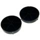 Lot de 2 filtres charbon T57 175X45 mm (4055171138, 208352146603) Hotte AEG, ARISTON HOTPOINT,