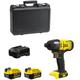 Visseuse à Chocs Stanley FatMax SFMCF800M2K (2 x 4,0 Ah Chargeur Coffret)