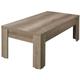 Table basse collection farra. Meuble type contemporain coloris chêne dab canyon . Effet ultra