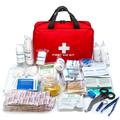 300 pièces Trousse de secours complète sac d'urgence pour trousse de premiers soins sos