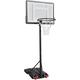 Skecten - Panier de basket portable pour adolescents, hauteur réglable de 1,55 à 2,1 m, intérieur