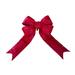 Vickerman Red Nylon 18-inch x 23-inch Outdoor Bow with 6-inch Ribbon