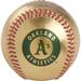 Oakland Athletics Rawlings Gold Leather Baseball