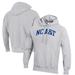 Men's Champion Heathered Gray North Carolina A&T Aggies Reverse Weave Fleece Pullover Hoodie