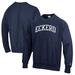 Men's Champion Navy Eckerd Tritons Reverse Weave Fleece Crewneck Sweatshirt