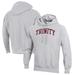 Men's Champion Heathered Gray Trinity Tigers Reverse Weave Fleece Pullover Hoodie