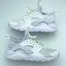 Nike Shoes | Air Huarache Run Ultra Gs 'Triple White Size 4.5y | Color: White | Size: 4.5b