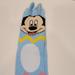 Disney Accessories | Disney Mickey Mouse Easter Bunny Egg Socks Unisex Men 9-12 Ladies 10-13 Sky Blue | Color: Blue/Yellow | Size: Os