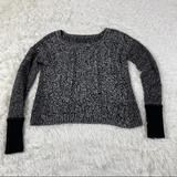 American Eagle Outfitters Sweaters | American Eagle Black White Long Sleeve Knit Sweater Crew Neck Size Xs | Color: Black/White | Size: Xs