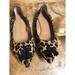 J. Crew Shoes | J Crew Leopard Print Flats 7.5, Calf Hair Flats, Women's Shoes | Color: Black/Brown | Size: 7.5