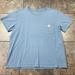 Carhartt Shirts & Tops | Boy’s/Kid’s Carhartt Bot-A-Thon 2019 Short Sleeve Pocket T-Shirt Size Xl(16/18) | Color: Blue | Size: Xlb