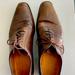 Gucci Shoes | Gucci Men's Zola Plain Toe Oxfords | Color: Brown | Size: 9.5