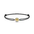 THOMAS SABO Sabo LS132-543-7-L22V Unisex Bracelet Little Secret Tree of Love Gold 925 Sterling Silver with 750 Yellow Gold Plating, Size 16 cm - 27 cm, 27cm, Silver, No Gemstone