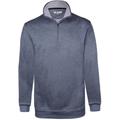 Ram Golf 1/4 Zip Pullover Sweater, Mens Medium, Blue Grey