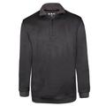 Ram Golf 1/4 Zip Pullover Sweater, Mens 2XL, Dark Grey