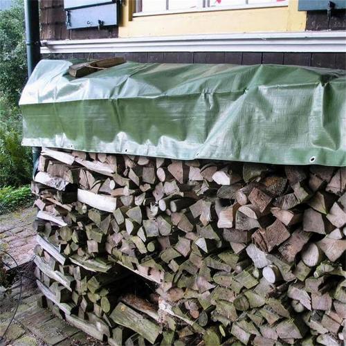 Holz-Abdeckplane, 6×1,5m, 210g/m², grün