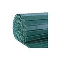 Canisse occultante en PVC Vert 2.50 m, L 2.50 m, Hauteur 1.80 m - vert