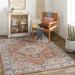 Bloemfontein 6'7" x 9' Traditional Updated Traditional Farmhouse White Thatch/Taupe/Silverton/Garnet/Clay/Ivory/Gray/Rust/Dark Blue/Navy Area Rug - Hauteloom