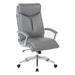 Work Smart Executive Faux Leather High Back Chair