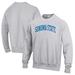 Men's Champion Heathered Gray Sonoma State Seawolves Reverse Weave Fleece Crewneck Sweatshirt