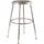 National Public Seating Height Adjustable Lab Stool Metal/Fabric in Gray | 19&quot; H - 27&quot; H | Wayfair #6418H