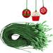 RN'D R’ND Toys Holiday Decorations Ornament Accessory Hooks Pack Of 200 Fabric in Green | 4.7 H x 2.6 W x 0.8 D in | Wayfair RD-136