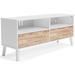 Piperton Signature Design Medium TV Stand - Ashley Furniture EW1221-168