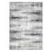 "Leick Home 594598 Zielle Soft Shag Painterly Modern Rug Gray Living Room Bedroom Area Rug Rectangle 5'3"" x 7'7"" - Leick Furniture 594598"