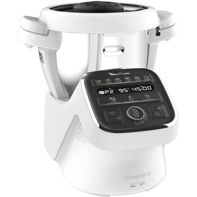 Robot cuiseur multifonctions 3l 1550w blanc/gris Moulinex hf80cb10 - blanc/gris