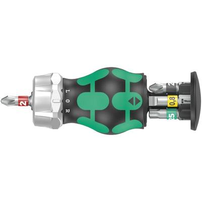Wera - Kraftform Kompakt Stubby Magazin ra 2 Ratschenfunktion Bits ph pz tx, 6 tlg Image